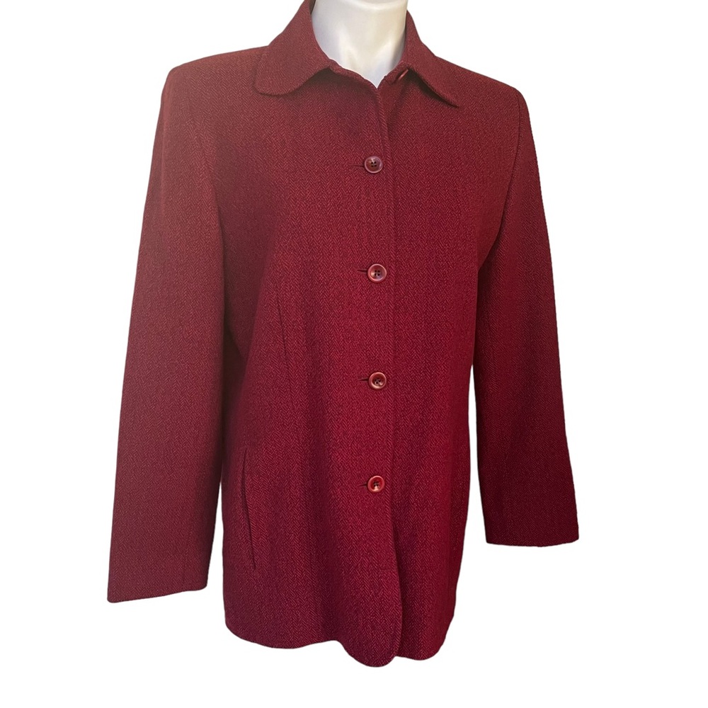 Pendleton Lightweight Wool Button Down Blazer Coa… - image 5